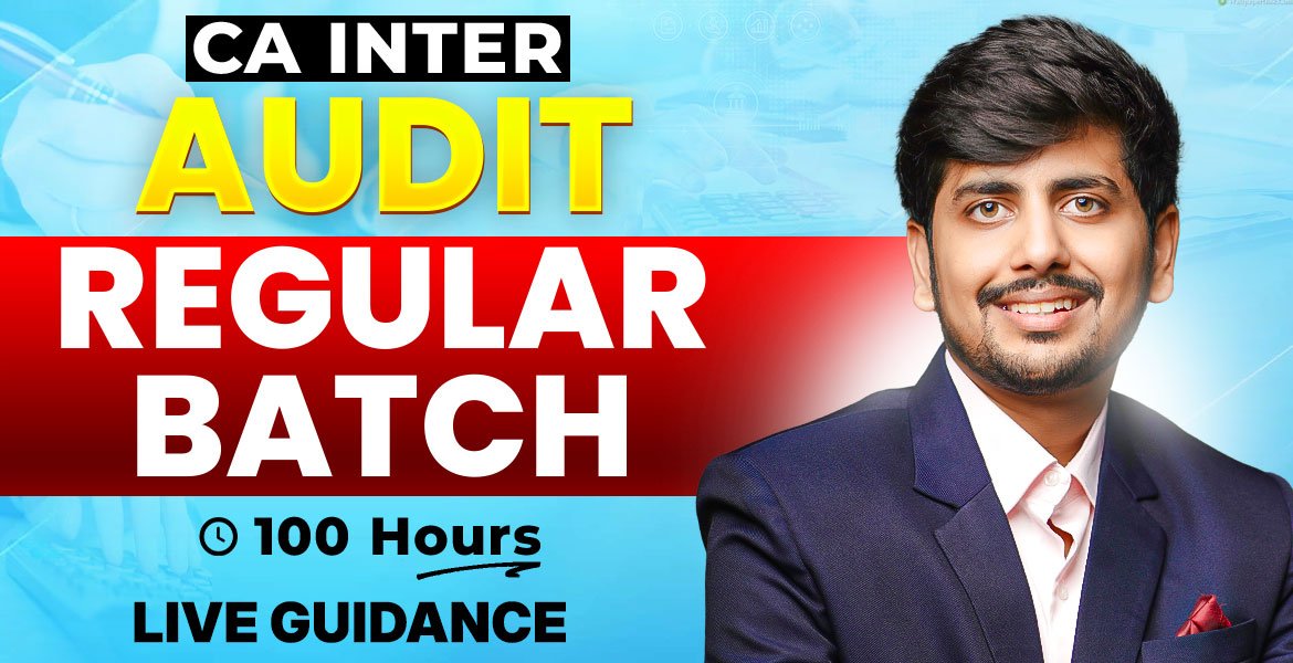 CA Inter Audit Regular Batch